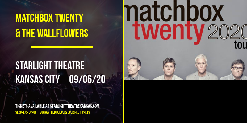 Matchbox Twenty & The Wallflowers at Starlight Theatre tickets Matchbox Twenty & The Wallflowers at Starlight Theatre