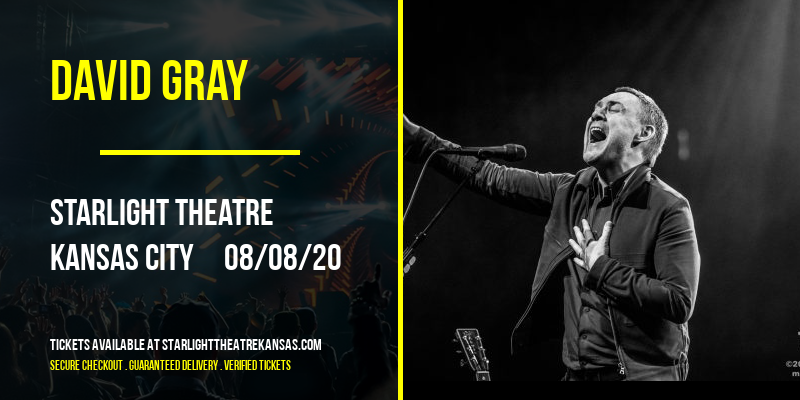 David Gray at Starlight Theatre tickets David Gray at Starlight Theatre