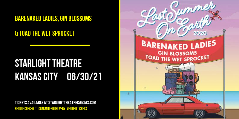 Barenaked Ladies, Gin Blossoms & Toad The Wet Sprocket at Starlight Theatre tickets Barenaked Ladies, Gin Blossoms & Toad The Wet Sprocket at Starlight Theatre