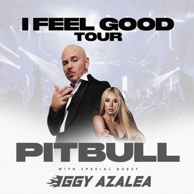 Pitbull & Iggy Azalea at Starlight Theatre