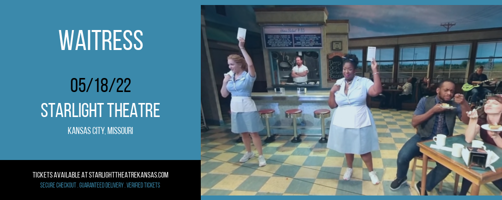 Waitress at Starlight Theatre tickets Waitress at Starlight Theatre