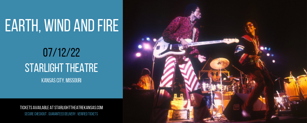 Earth, Wind and Fire at Starlight Theatre tickets Earth, Wind and Fire at Starlight Theatre