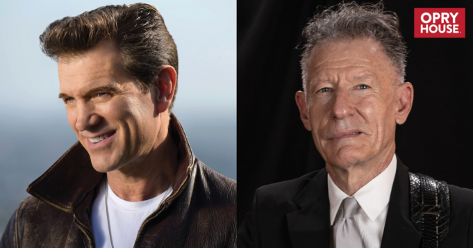 Chris Isaak & Lyle Lovett and His Large Band at Starlight Theatre