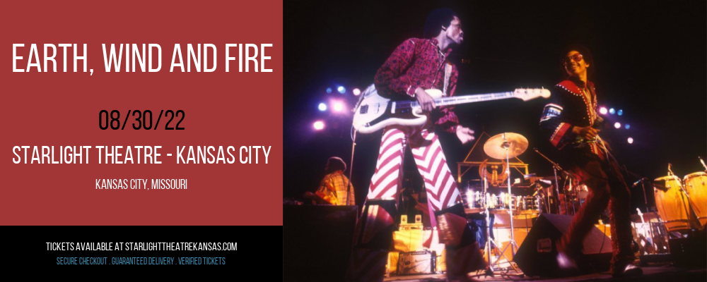 Earth, Wind and Fire at Starlight Theatre tickets Earth, Wind and Fire at Starlight Theatre