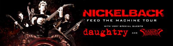 Nickelback & Daughtry at Starlight Theatre
