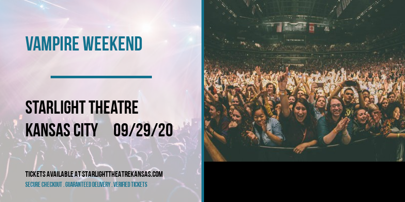 Vampire Weekend at Starlight Theatre tickets Vampire Weekend at Starlight Theatre