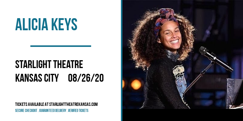 Alicia Keys at Starlight Theatre tickets Alicia Keys at Starlight Theatre