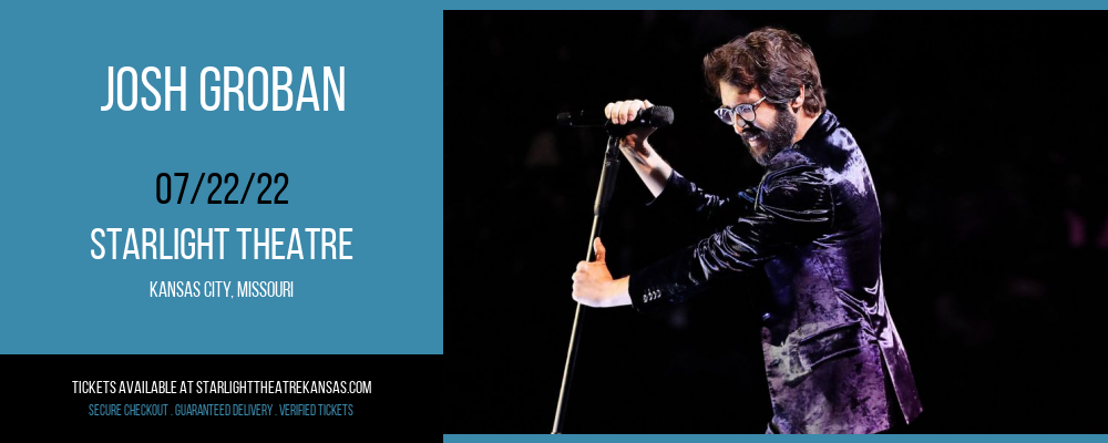 Josh Groban at Starlight Theatre