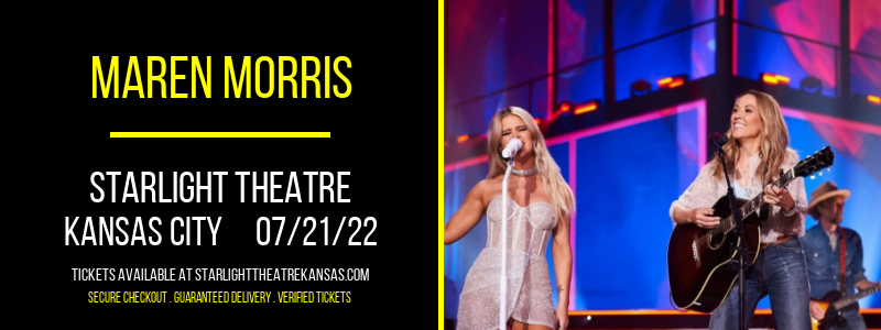 Maren Morris at Starlight Theatre tickets Maren Morris at Starlight Theatre