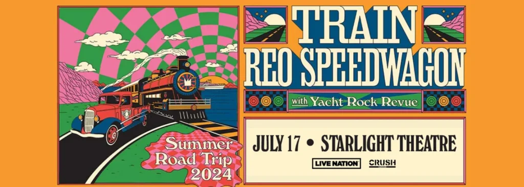 Train & Yacht Rock Revue at Starlight Theatre