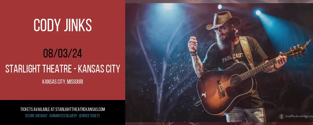 Cody Jinks at Starlight Theatre