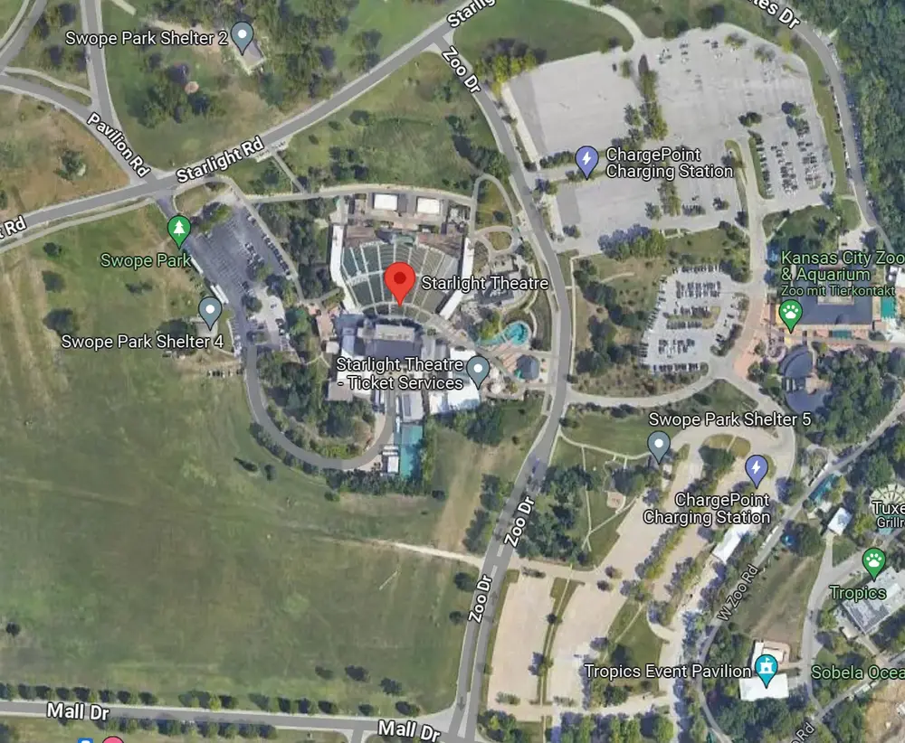 starlight theatre parking
