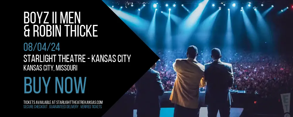 Boyz II Men & Robin Thicke at Starlight Theatre