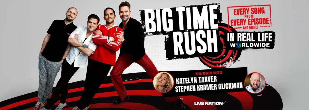 Big Time Rush & Katelyn Tarver at Starlight Theatre